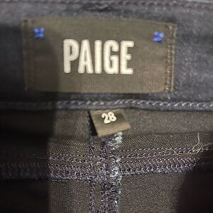 Paige Jeans. Flare leg. High waisted. Size 28. 34” inseam for the tall girls